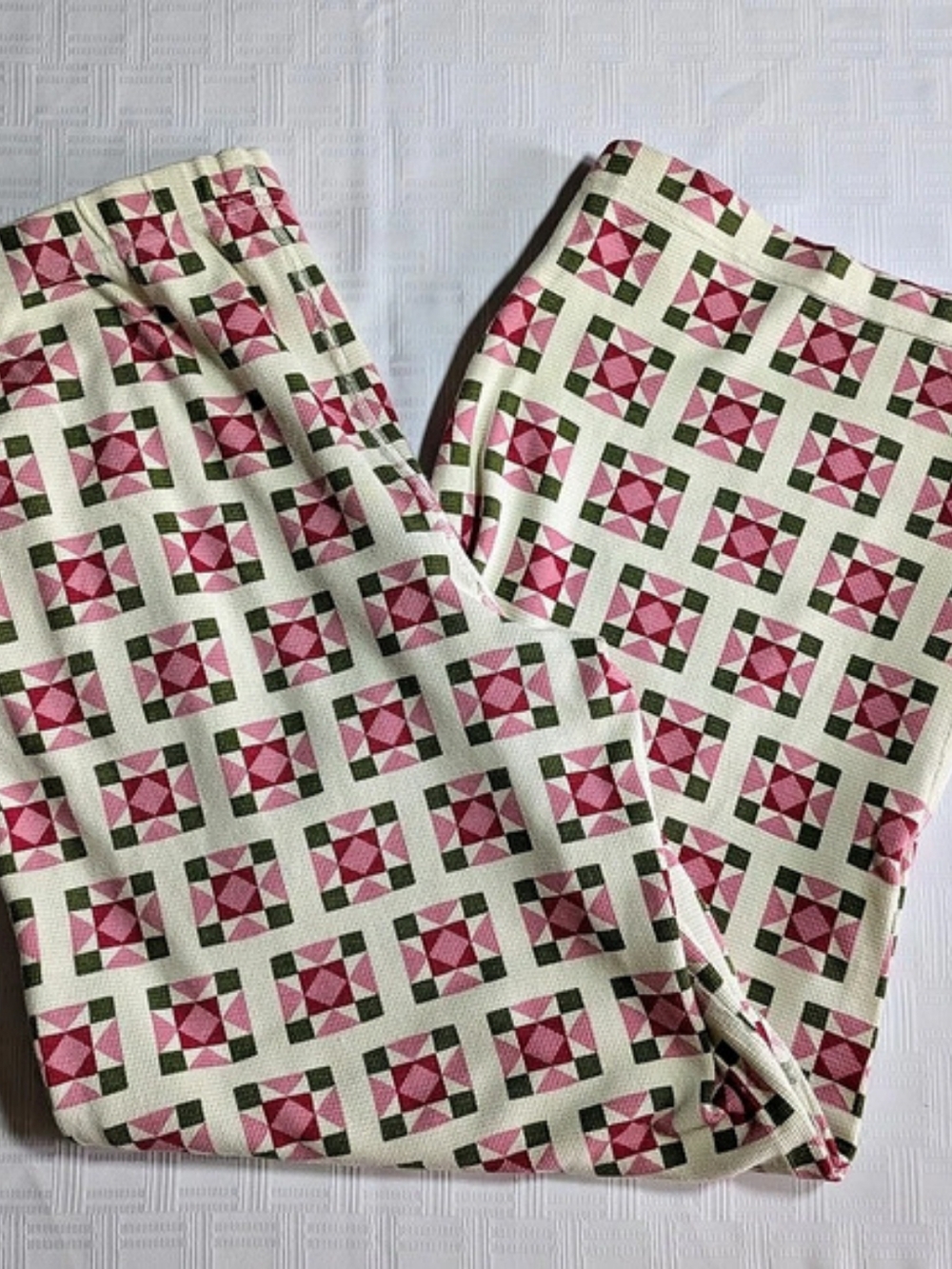 Hanna Andersson Thermal Pajama Bottoms (Size L) + FREE Damaged Top